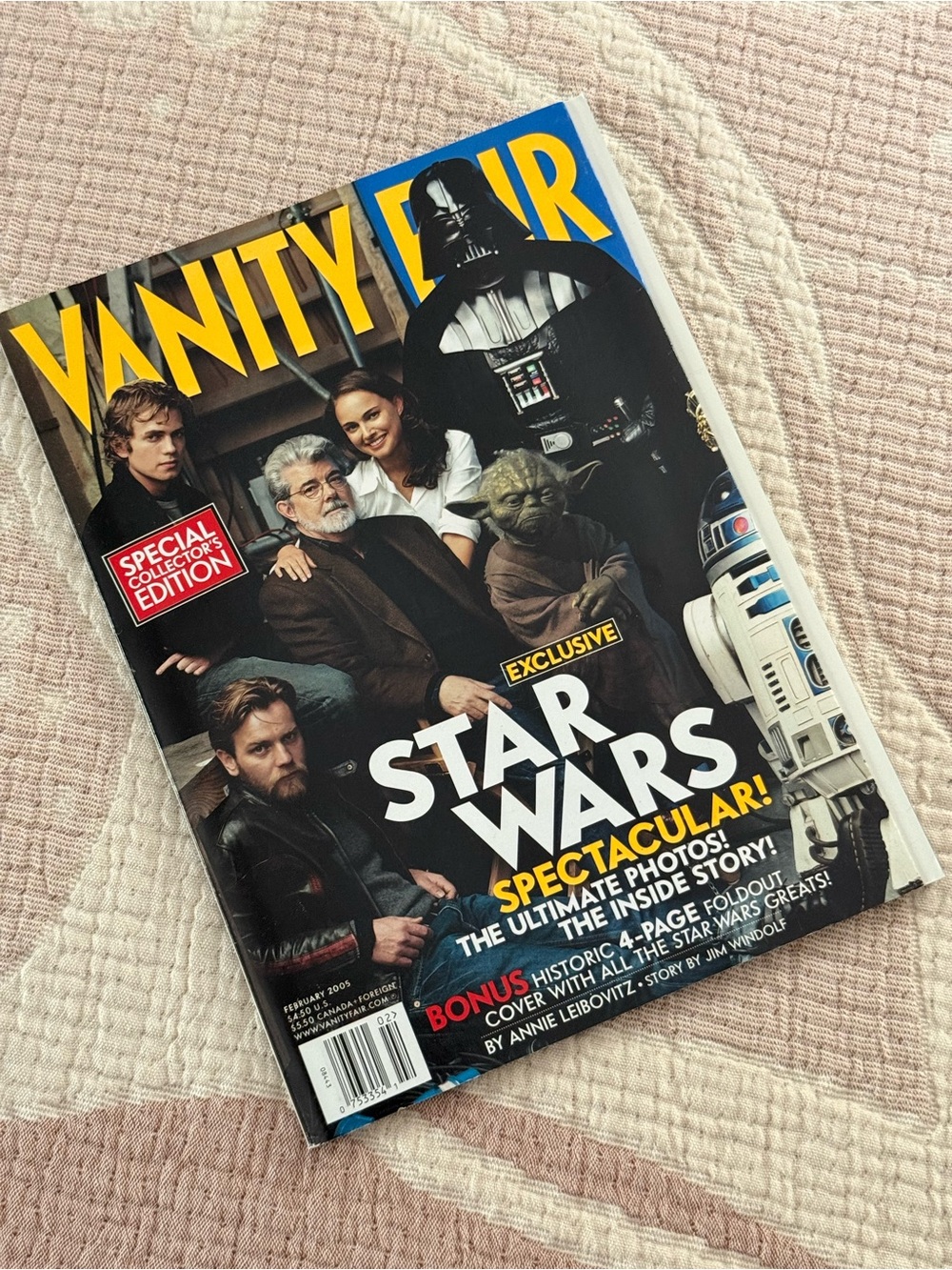 Vanity Fair Cover Featuring Star Wars Cast Feb 2005 - Picture 12 of 12